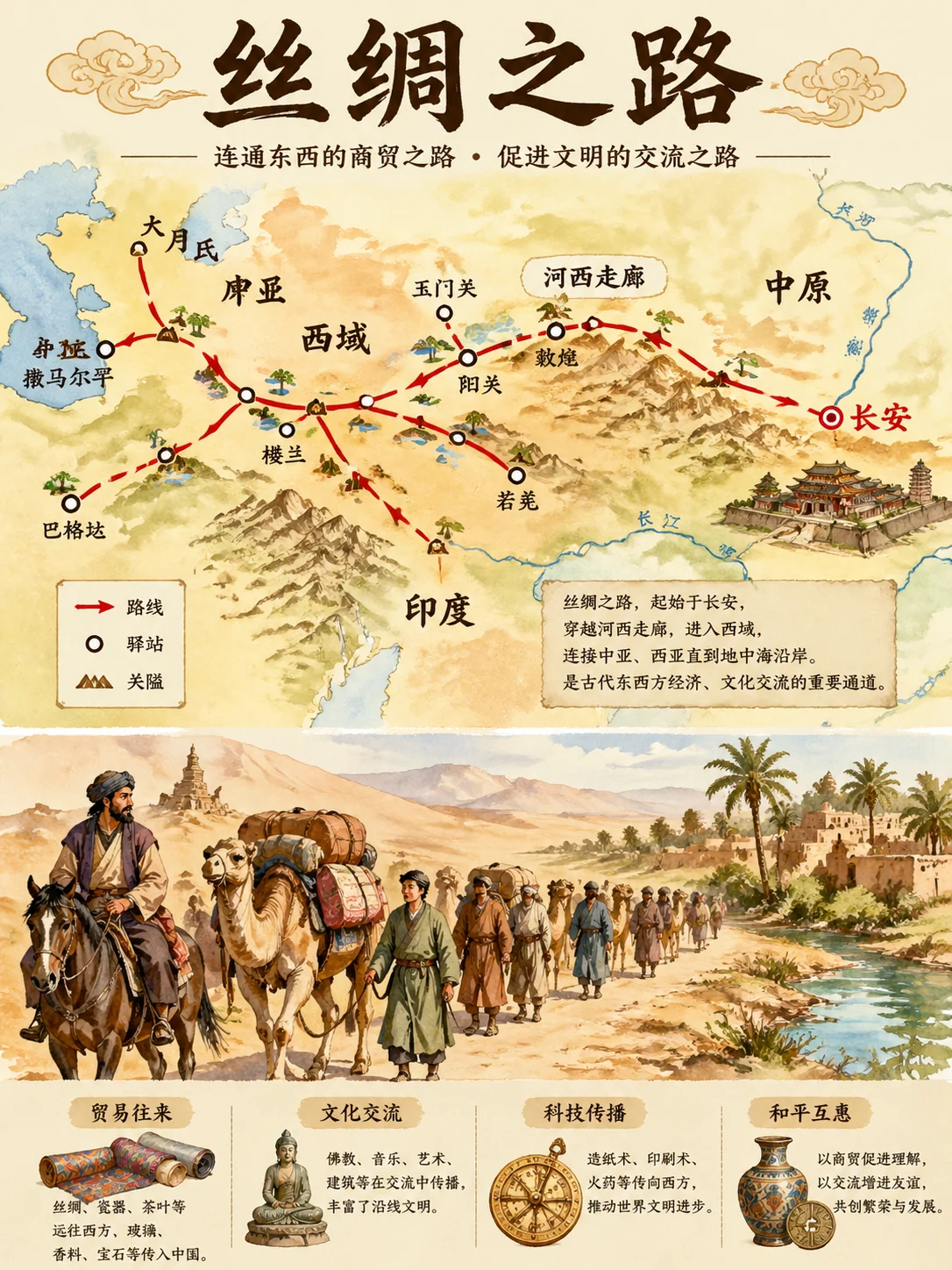 Image d'exemple : Carte de route ancienne