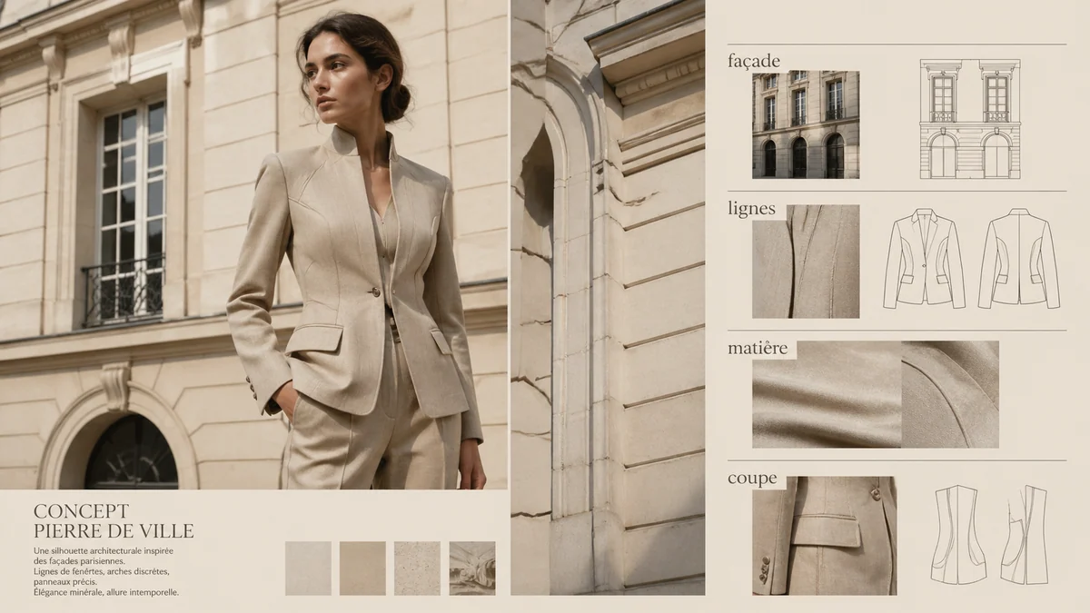 건축 테일러드 룩