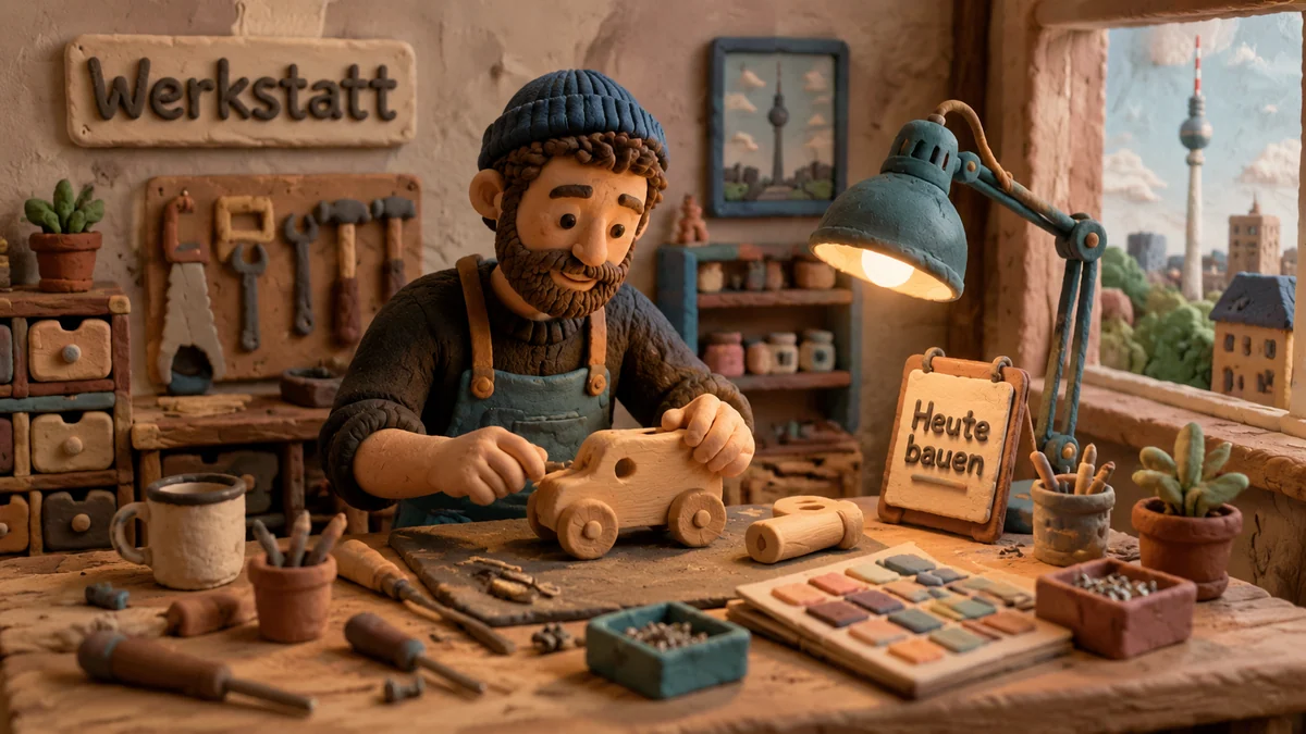 Berlin Workshop Claymation 黏土动画示例图