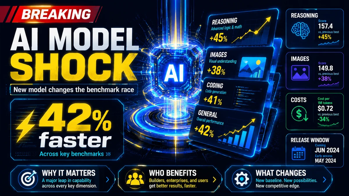 English AI model launch news cover