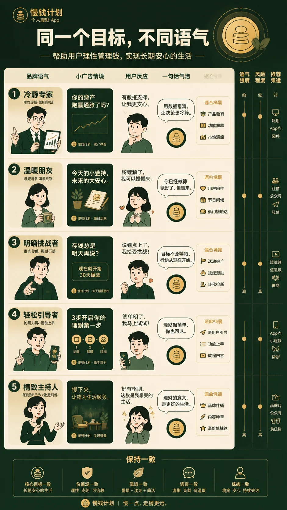 Campaign tone comic map for one brand 示例图
