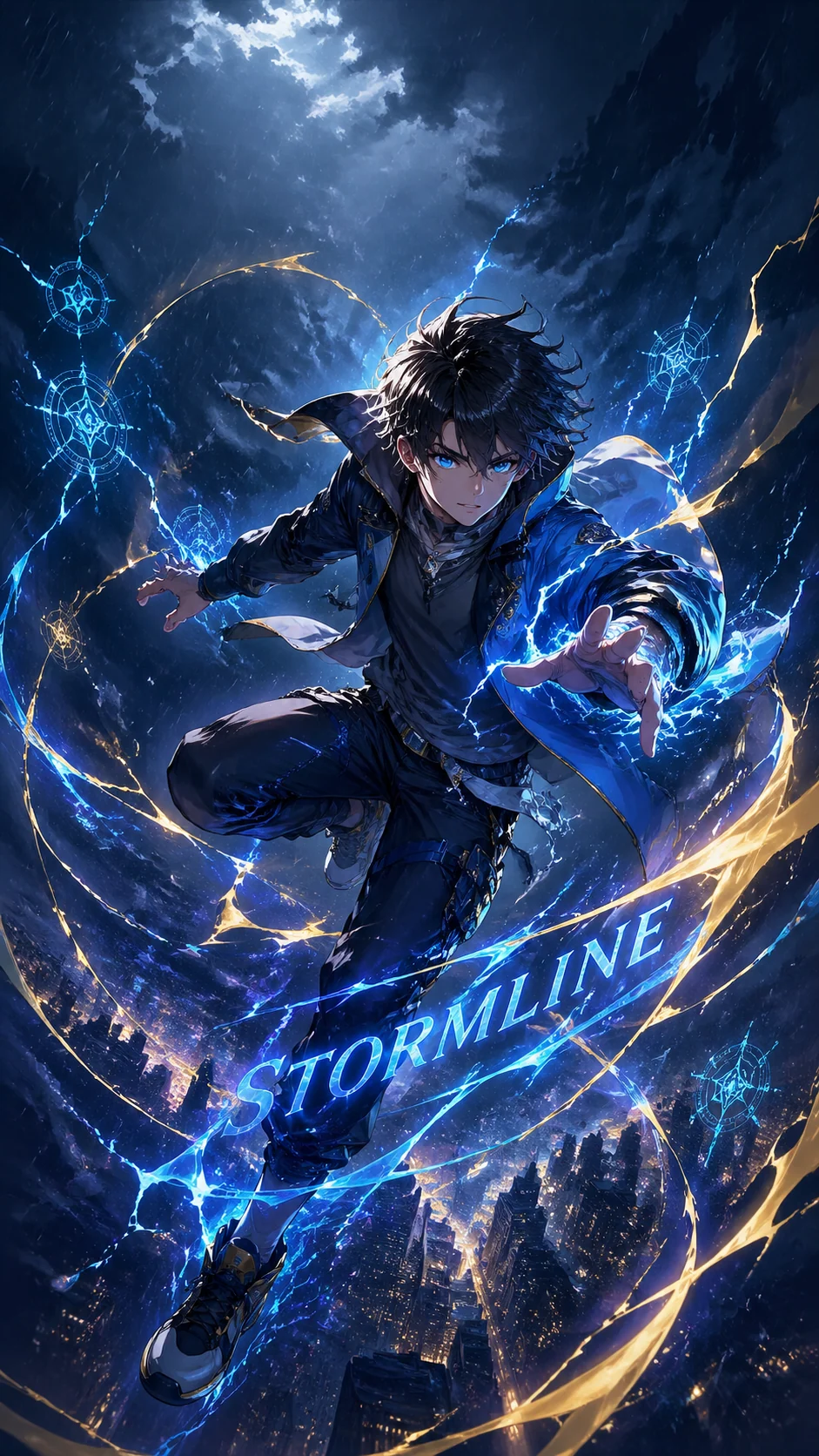 Cinematic Energy Hero Wallpaper