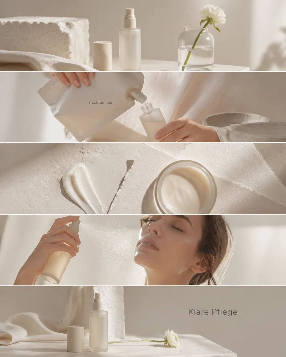 Nature morte clean beauty sample