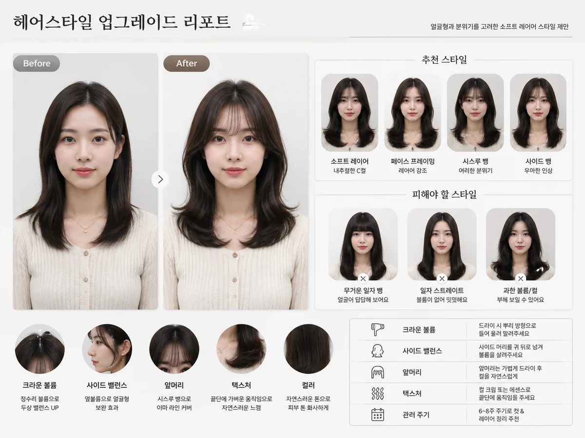 Men's clean cut hairstyle upgrade sample