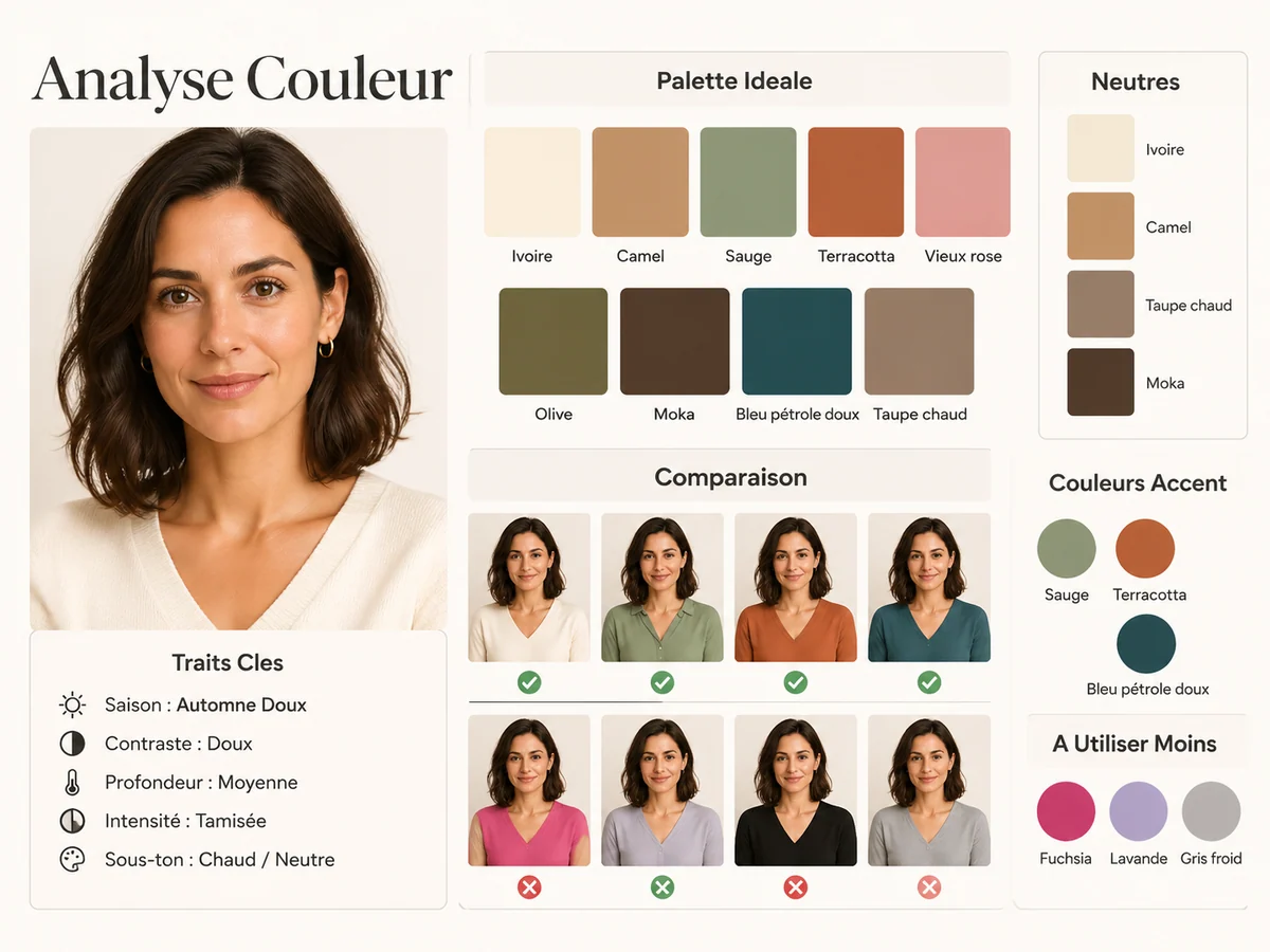 Guide francais de palette personnelle et capsule wardrobe