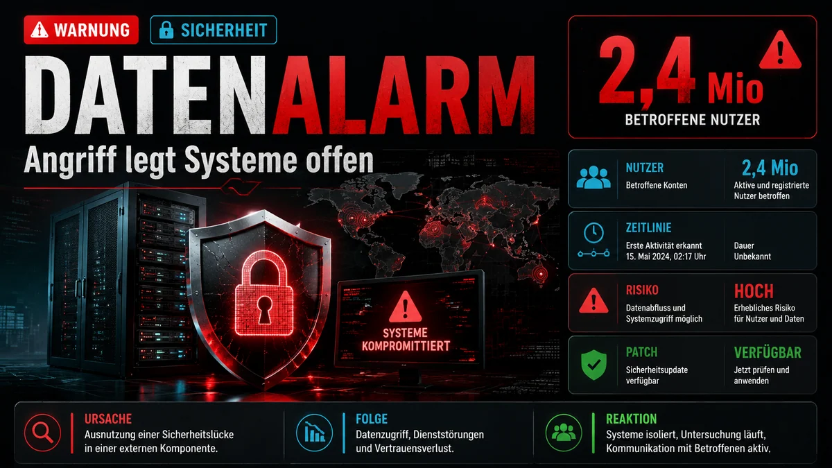 Deutsche Cybersecurity-News-Titelgrafik