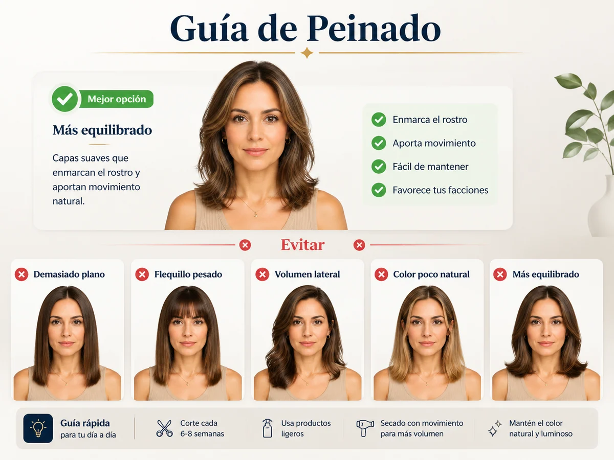 Less flattering hairstyle avoidance board sample