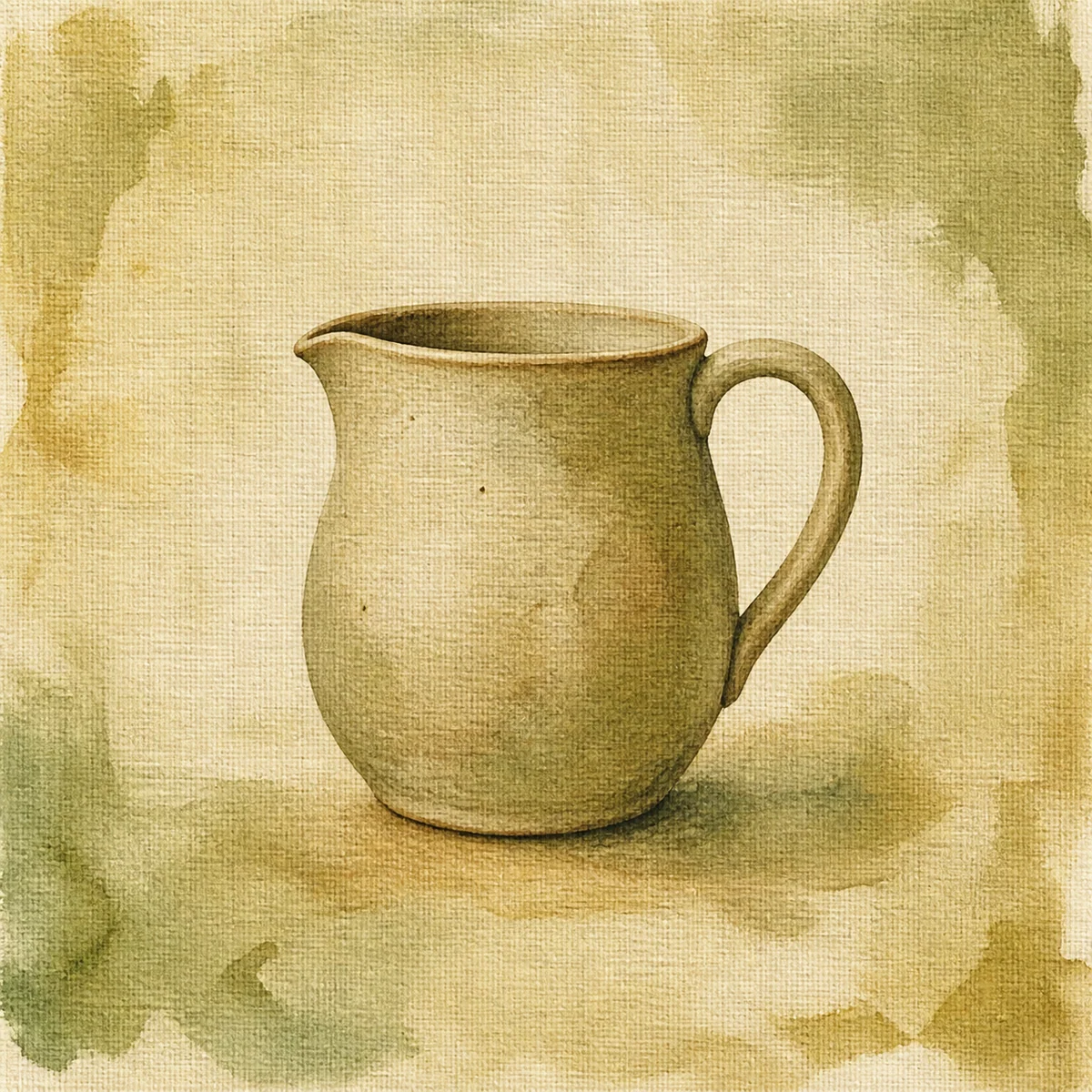 Plant dye canvas object study sample