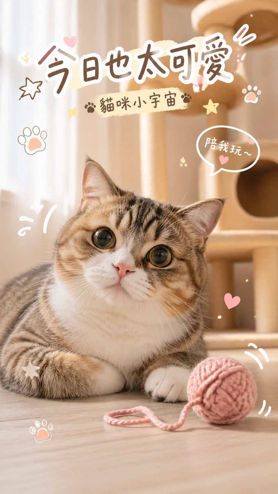 寵物照片可愛塗鴉修圖示例