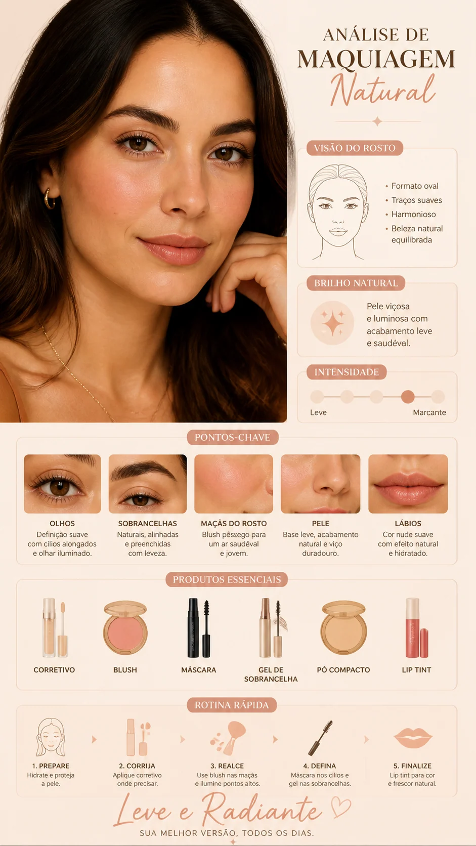 Portuguese natural glow beauty guide sample