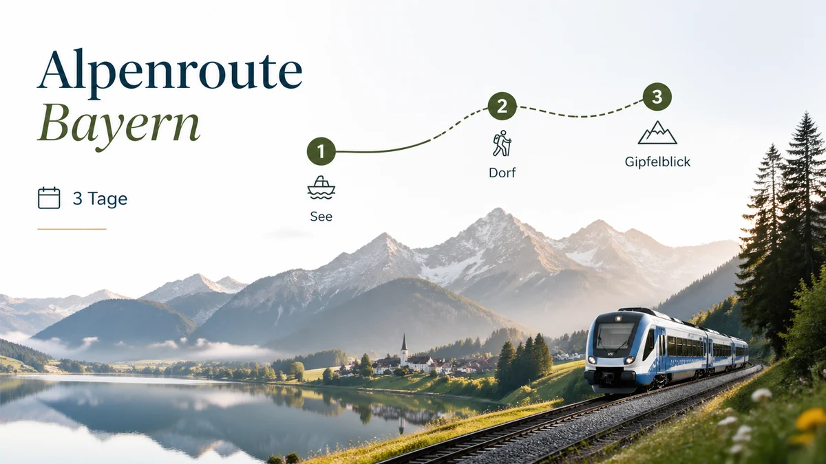 Premium travel itinerary poster sample