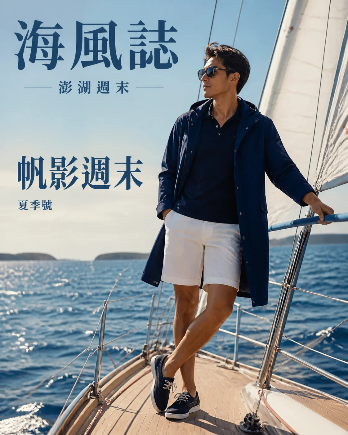 Regatta weekend fashion cover sample