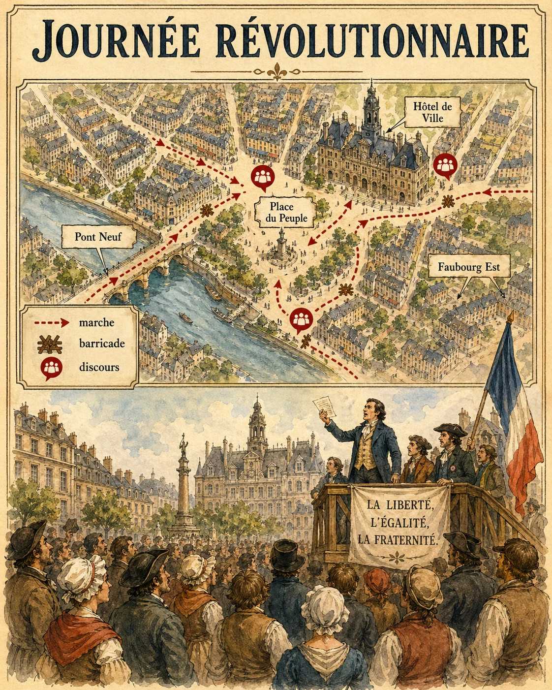 Image d'exemple : Carte de revolution
