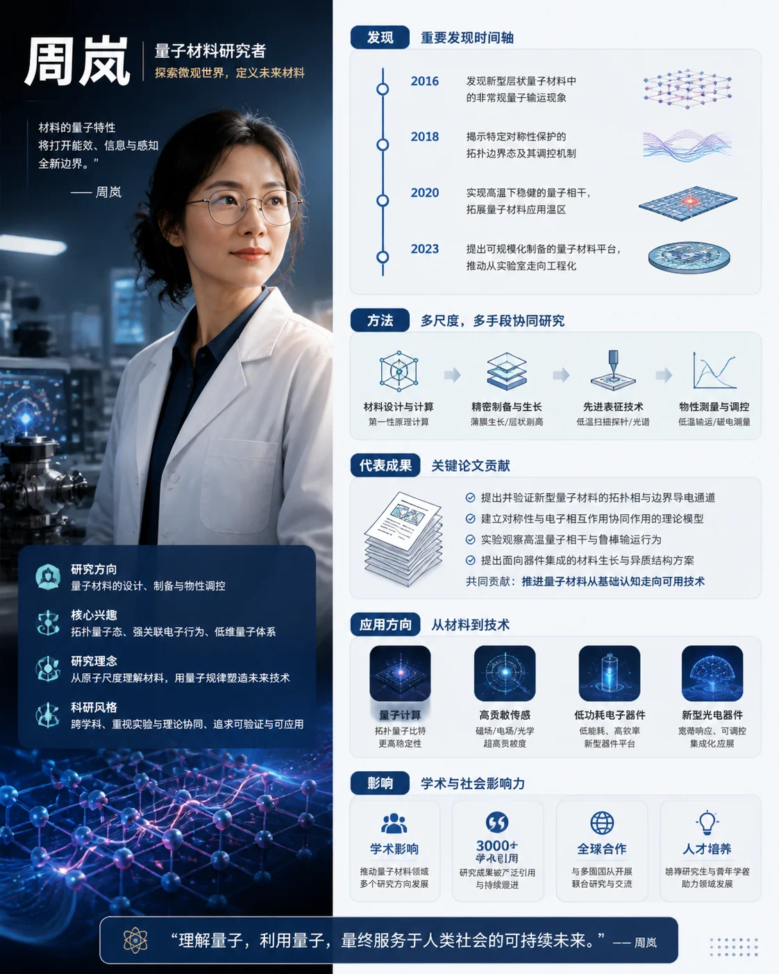 科学家发现档案信息图示例