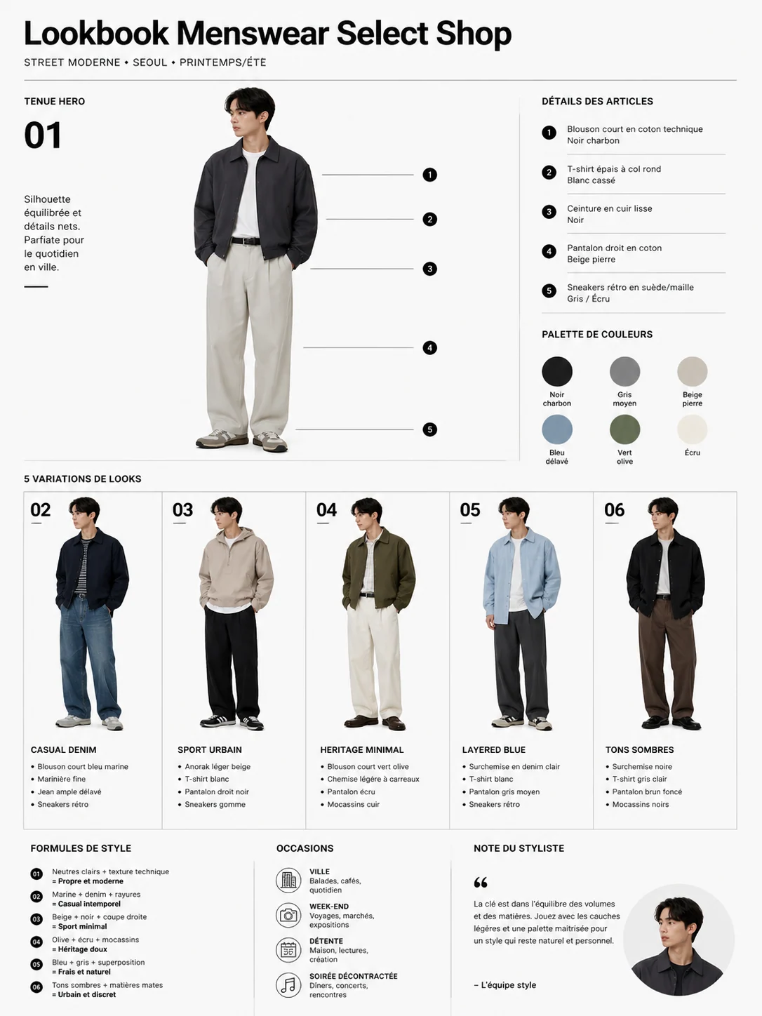 Select-Shop Menswear Board