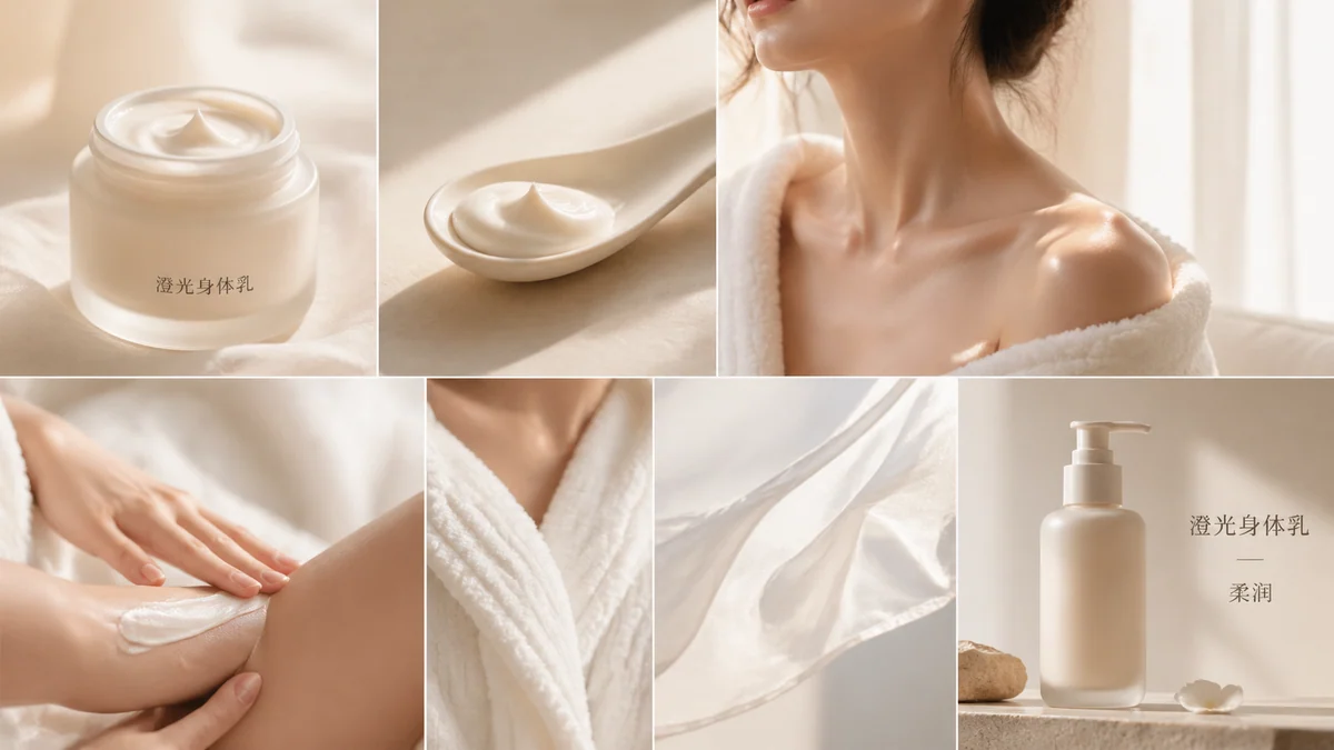 Storyboard lotion corps sample