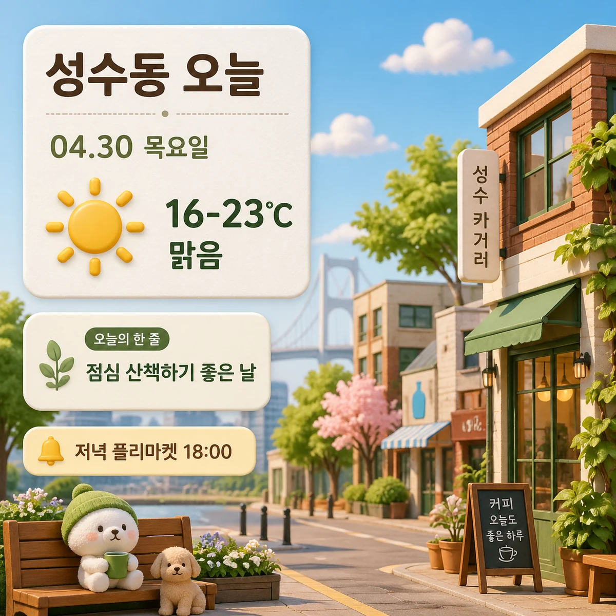 Exemple de carte météo quotidienne