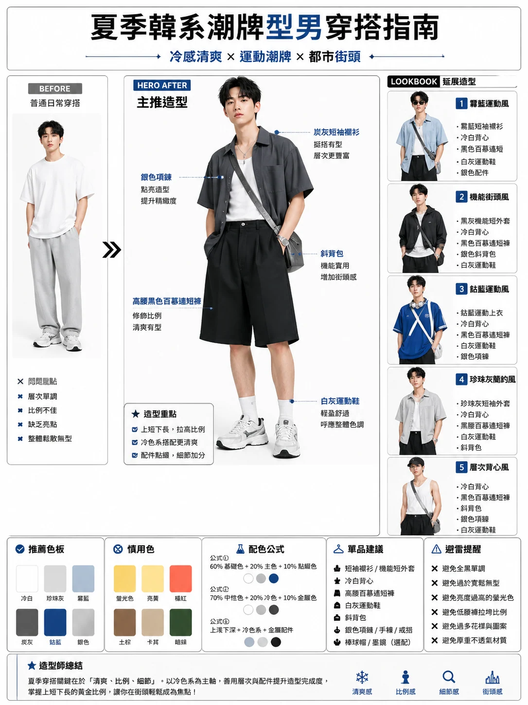 Sommer Cool Menswear