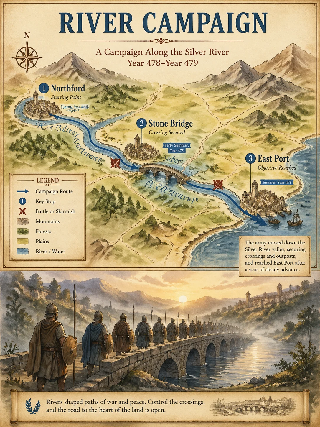 Image d'exemple : Carte de campagne