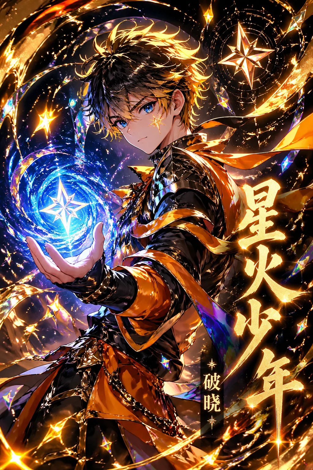 简体中文仙侠镭射英雄卡海报示例